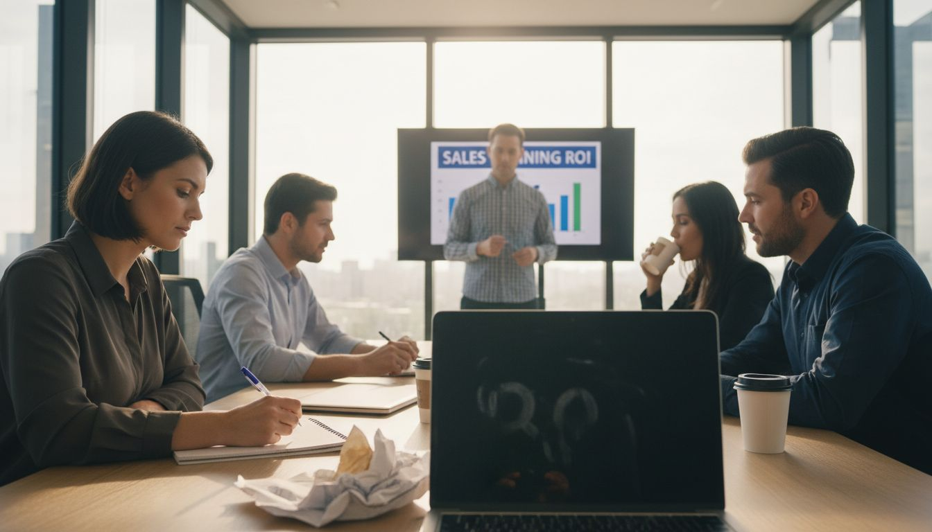 Prioritize sales training: 30% lower turnover, 15% more revenue